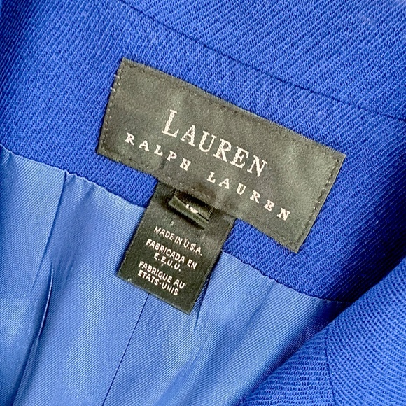 Lauren Ralph Lauren Blue Blazer with Gold Buttons - Picture 6 of 9